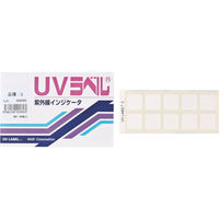 日油技研工業 日油技研 UVラベル 中感度 UV-M 1箱(100枚) 295-3391（直送品）