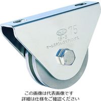 MARUKI HARDWARE CORPORATION マルコン オールステンレス枠付重量車 60mm コ型 S-3650-60 1個（直送品）