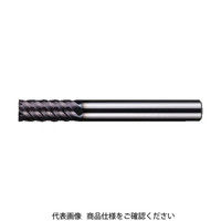三菱マテリアル 三菱K 4枚刃インパクトミラクル 超硬スクエアエンドミルミディアム刃長(M)2.5mm VFMDD0250 1本(1個)（直送品）