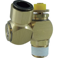 千代田通商 チヨダ フジスピードコントローラβ(金属)メーターアウト10mm・R3/8 B10-03SC-O 1個 360-1315（直送品）