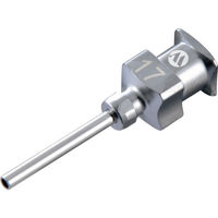 武蔵エンジニアリング MUSASHI 金属ニードル(1.11×1.49×13mm) 10本入り SNA-17G-B 1パック(10本)（直送品）