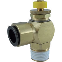 千代田通商 チヨダ フジスピードコントローラα(金属)メーターアウト10mm・R3/8 10-03SC-O 1個 360-0645（直送品）