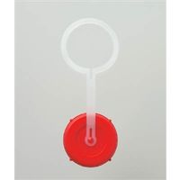 トラスコ中山 TRUSCO カラーキャップ ポリタンク(扁平缶)用 レッド T-2124 1個 365-6756（直送品）