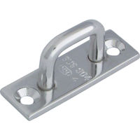 水本機械製作所 水本 アイプレート ステンレス ロングアイ 24mm×80mm 使用荷重0.29kN B-578 1個 361-0951