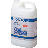 山崎産業 コンドル　（床用洗剤）フロアクリーナー　ツインパワー　４Ｌ C301-04LX-MB 1個 356-8032