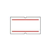 サトー SATO SP用ラベル赤二本100巻入り 219999042 1箱(100巻) 278-5820（直送品）