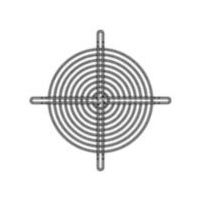 山洋電気 SanAce フィンガーガード (□40mm用 吸込側、吐出側兼用) 109-059 1個(1枚) 353-2089（直送品）