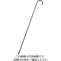 水本機械製作所 水本 ファンシーSフックツイスト(ブラウン) 全長200mm A-1042 1個 389-4100（直送品）