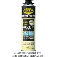 ABC 簡易型発泡ウレタンフォーム 1液ガンタイプ インサルパック ガンフォームNFPRO 750ml フォーム色:クリーム NFPRO 1本（直送品）