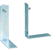 トラスコ中山 （TRUSCO） クリアポケット取付金具 2個入 1袋（2個）