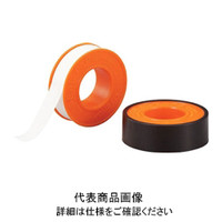 使用不可トラスコ中山(TRUSCO) シールテープ 13mmX15m ホワイト 10巻入 HW-804 1箱（150m） 383-1396（直送品）