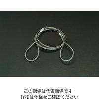 エスコ 20mmx5.0m ワイヤースリング EA981WK-77 1本（直送品）