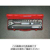 エスコ 1/2”DR ソケットレンチセット EA618C-5 1組(1セット)（直送品）