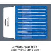 エスコ 130mm ダイヤモンドヤスリ(先薄/10サイズ・10本組) EA826VG-2 1組（直送品）