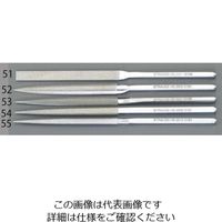 エスコ 220mm/#200 ダイエモンド ハビリスやすり(半丸) EA826VK-52 1本（直送品）