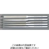 エスコ 220mm/#140 ダイヤモンド ハビリスやすり(平) EA826VK-61 1本（直送品）