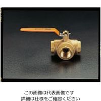 エスコ Rc1・1/2” 三方ボールバルブ EA470BA-14 1個（直送品）