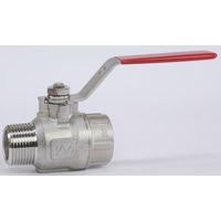 エスコ R 3/8”xRc3/8” ボールバルブ(ステンレス製) EA470AN-3 1個（直送品）