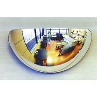 エスコ 665x340mm 曲面ミラー(壁面取付型・アクリル製) EA724ZK-6 1個（直送品）