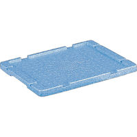 三甲 サンコー 発泡素材コンテナー 760021 EPボックス#15・20用フタ 青 SK-EP15F B 1枚 391-3805（直送品）