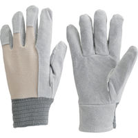 トラスコ中山 TRUSCO 袖口ゴムタック式革手袋 フリーサイズ JK-126 1双 123-5389（直送品）