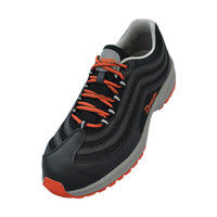 JSAA認定 作業靴 プロスニーカー ダイナスティライト DL27 23.0cm ブラック/オレンジ R9209013205 1足（直送品）