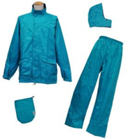 使用不可R9473803881　雨衣　Ｆー８１００　ナイロンレインスーツ　マリンＬ　１着　福徳産業　（直送品）