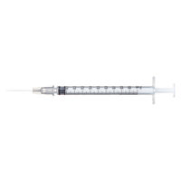 テルモ テルモシリンジ注射針付予防接種用1mL 27G SS-01P2725 1箱（100