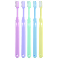 ストリックスデザイン　歯科用歯ブラシ　やわらかめ　5色アソート　1袋（20本入）