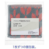 【アウトレット】デザインハンカチタオル2　1パック（6枚入）