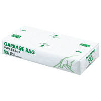 【アウトレット】日本サニパック　半透明ゴミ袋　薄手タイプ　90L　PA98　1パック（30枚入）