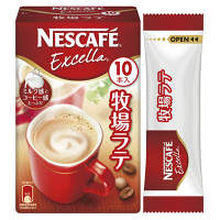 【アウトレット】ネスレ日本　ネスカフェ　エクセラ　牧場ラテ　1箱（10本入）