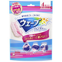 使用不可ユニ・チャーム　ウェーブ共通取替えシート　ピンク　1パック（4枚入）
