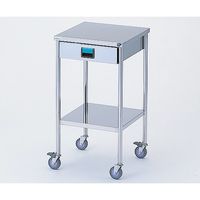 アズワン スクエアワゴン 引出し付き 435×435×800mm SQ-A 1台 8-8654-01（直送品）