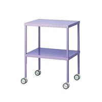 アズワン カラフル回診車 手摺無し ラベンダー 600×450×792mm 0-210-07 1台（直送品）