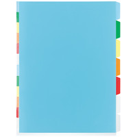 テージー　カラーホルダーセブン　マルチカラー　A4サイズ　CC-147-00　1冊