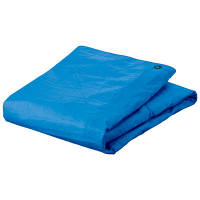 「現場のチカラ」　ブルーシート　厚手（＃3000タイプ）　1.8×2.7　プラハトメ オリジナル