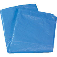 【アウトレット】「現場のチカラ」 ブルーシート 薄手（＃1200タイプ） 1.8×1.8 プラハトメ オリジナル