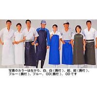 ジンナイ（JINNAI） エステル前掛 830 胸付前掛 830-B-WHI