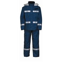 ジンナイ 4000 ナダレスリフレクティブスーツ ネイビー M 4000-NV-M 1着（直送品）