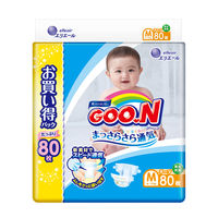 【アウトレット】グーン テープ M（6～11kg） 1パック（80枚入） まっさらさら通気 エリエール おむつ 大王製紙 1個