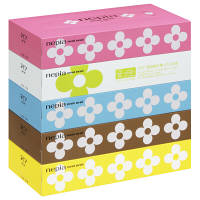 ティッシュペーパー　160組（5箱入）　ネピアネピネピティシュ　 王子ネピア