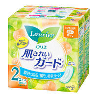 ナプキン ふつうの日用 羽なし 20.5cm ロリエ 肌きれいガード 1セット（30枚×2個） 花王