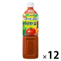 【アウトレット】伊藤園　ぎっしり15種類の旬野菜　900g　1箱（12本入）【野菜ジュース】