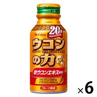 ハウスウェルネスフーズ　ウコンの力　100ml　1パック（6缶入）　　ウコンドリンク