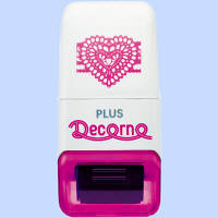 【アウトレット】プラス　デコレーションローラー　デコルノ　レース　38400　1個