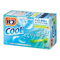 バブ クール 涼やかミントの香り 1箱（12錠入） 入浴剤 花王 (透明タイプ)