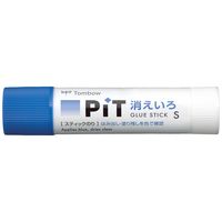 トンボ鉛筆【PIT】スティックのり　消えいろピットS　PT-TC　1本