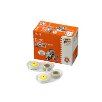 使用不可プラス　テープのり　テープグルーエコ　交換テープ　貼ってはがせるタイプ　37391　業務用パック　1箱（10個入）