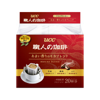 【ドリップコーヒー】UCC　職人の珈琲　モカブレンド　1パック（20袋入）